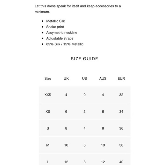 ✨RARE NWT Rat & boa Gaia dress✨ - Picture 15 of 16